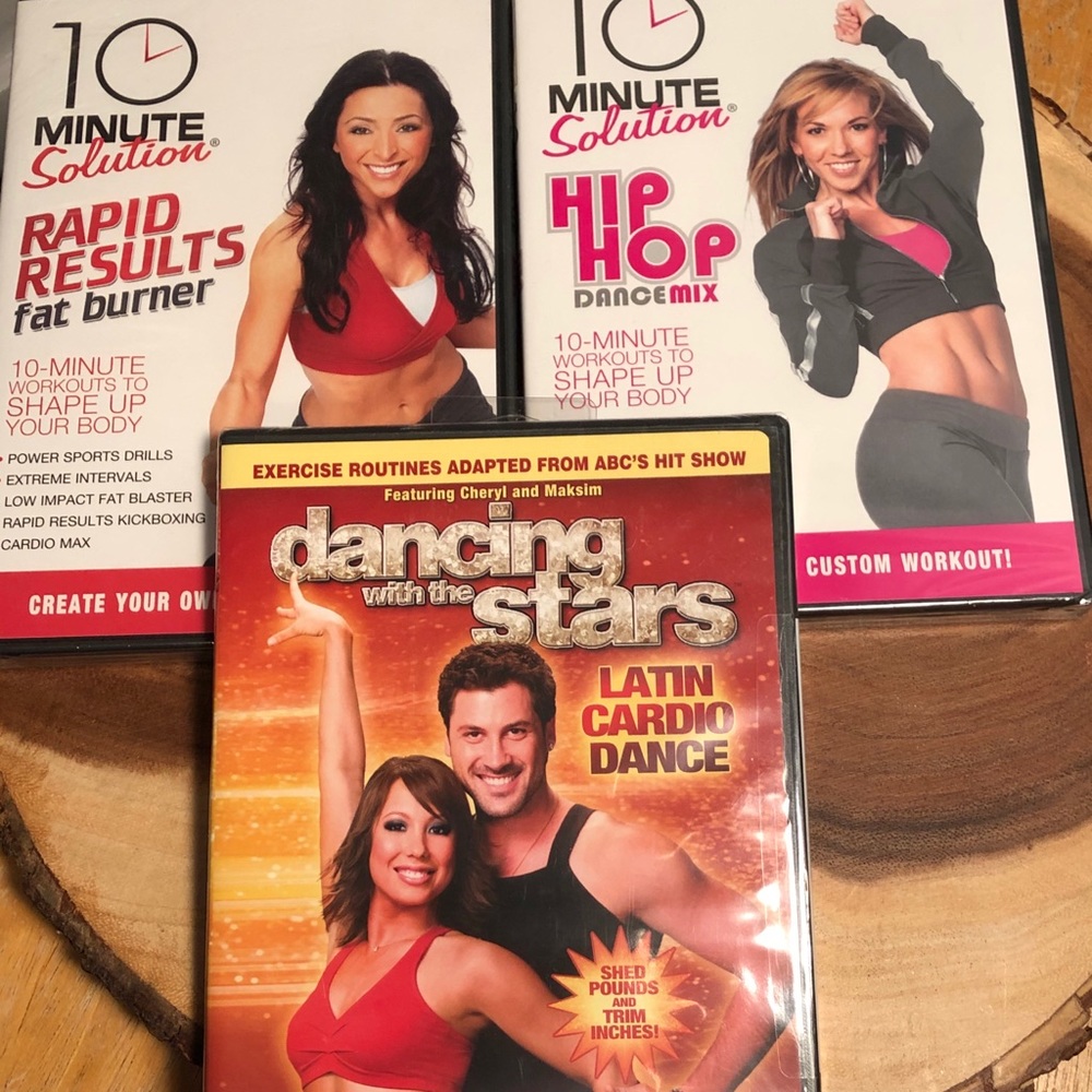 NWT 3-pc Exercise Videos